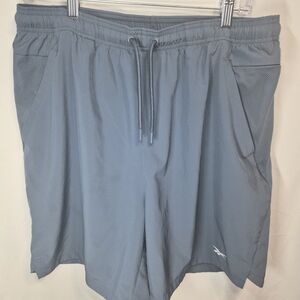 Reebok Men's Blue Athletic Shorts